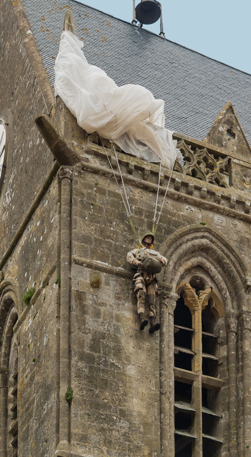 Sainte-Mère-Église et les parachutistes américains